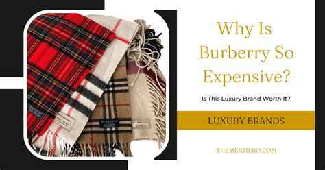 why are burberry clothes so expensive|why burberry so expensive.